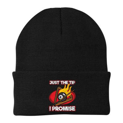 Billiards Player Just The Tip Promise Magic Shot Pool Funny Gift Beanie