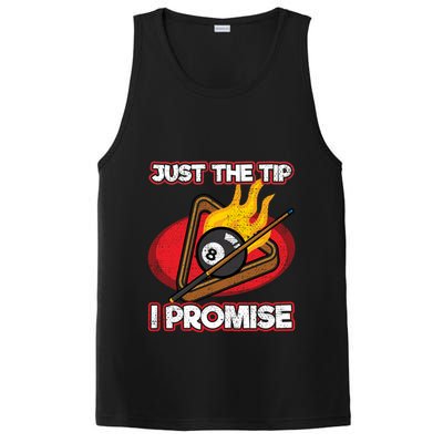 Billiards Player Just The Tip Promise Magic Shot Pool Funny Gift PosiCharge Competitor Tank