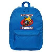 Billiards Player Just The Tip Promise Magic Shot Pool Funny Gift 16 in Basic Backpack