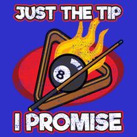 Billiards Player Just The Tip Promise Magic Shot Pool Funny Gift 16 in Basic Backpack