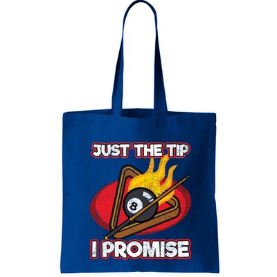 Billiards Player Just The Tip Promise Magic Shot Pool Funny Gift Bag