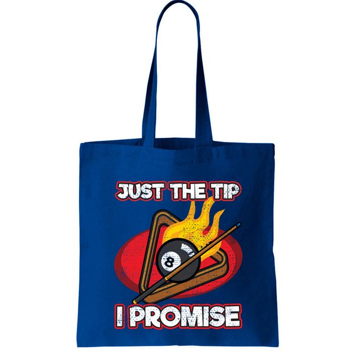 Billiards Player Just The Tip Promise Magic Shot Pool Funny Gift Bag