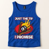 Billiards Player Just The Tip Promise Magic Shot Pool Funny Gift Tank Top