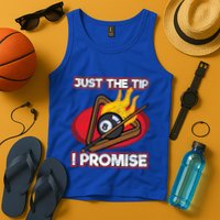 Billiards Player Just The Tip Promise Magic Shot Pool Funny Gift Tank Top