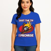 Billiards Player Just The Tip Promise Magic Shot Pool Funny Gift Womens T-Shirt