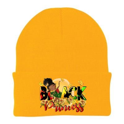 Black Princess Juneteenth Freedom Day Black Gift Knit Cap Winter Beanie