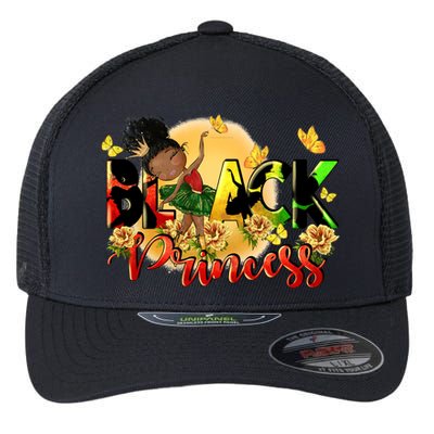 Black Princess Juneteenth Freedom Day Black Gift Flexfit Unipanel Trucker Cap