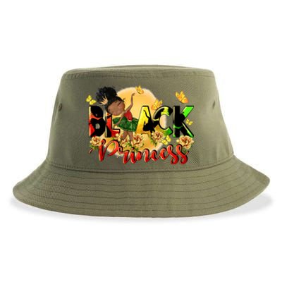 Black Princess Juneteenth Freedom Day Black Gift Sustainable Bucket Hat