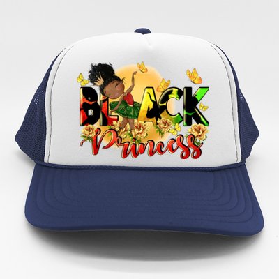 Black Princess Juneteenth Freedom Day Black Gift Trucker Hat