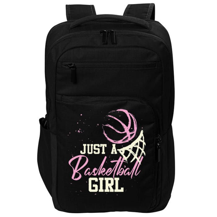 Basketball Player  Just A Basketball  Basketball Impact Tech Backpack