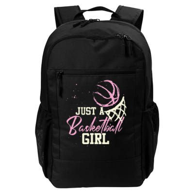 Basketball Player  Just A Basketball  Basketball Daily Commute Backpack