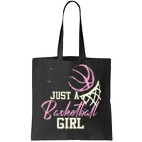 Basketball Player  Just A Basketball  Basketball Tote Bag