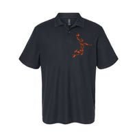 Basketball Player Jump Illustration Softstyle Adult Sport Polo