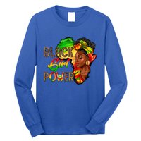 Black Power Juneteenth Celebrating Black Freedom 1865 Gift Long Sleeve Shirt