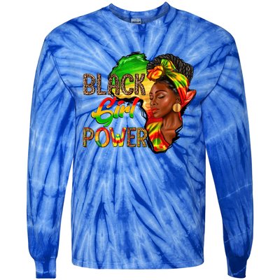 Black Power Juneteenth Celebrating Black Freedom 1865 Gift Tie-Dye Long Sleeve Shirt