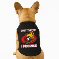 Billiards Player Just The Tip Promise Magic Shot Pool Cute Gift Doggie Tank