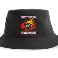 Billiards Player Just The Tip Promise Magic Shot Pool Cute Gift Sustainable Bucket Hat