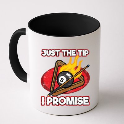 Billiards Player Just The Tip Promise Magic Shot Pool Cute Gift Mug