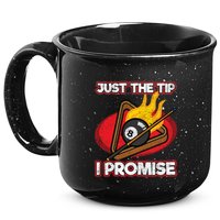 Billiards Player Just The Tip Promise Magic Shot Pool Cute Gift 15oz Campfire Ceramic Mug