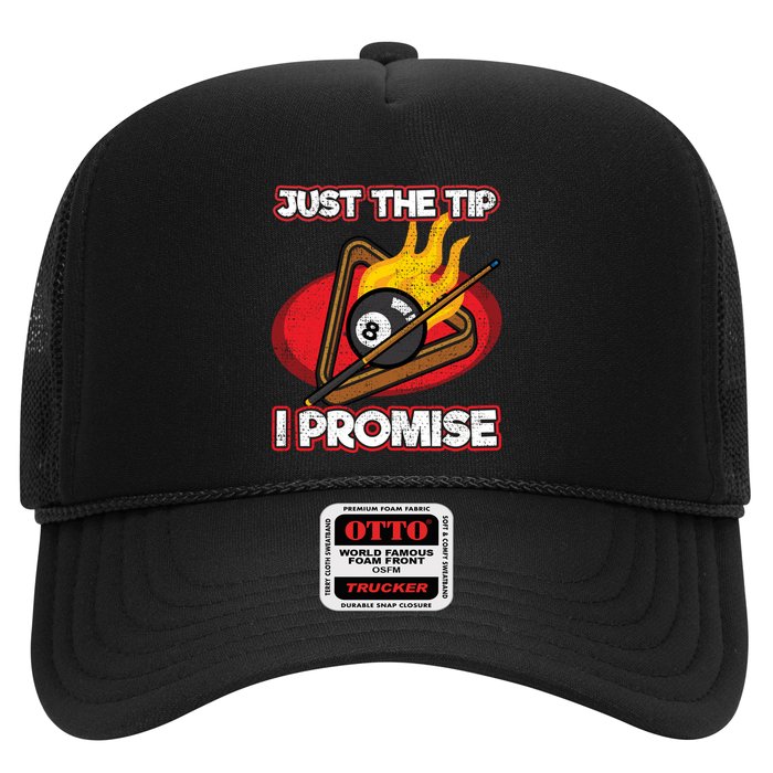 Billiards Player Just The Tip Promise Magic Shot Pool Cute Gift Hat