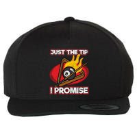 Billiards Player Just The Tip Promise Magic Shot Pool Cute Gift Wool Snapback Cap