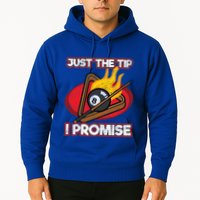 Billiards Player Just The Tip Promise Magic Shot Pool Cute Gift Hoodie