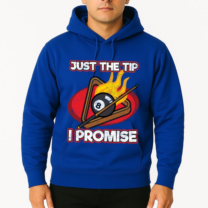 Billiards Player Just The Tip Promise Magic Shot Pool Cute Gift Hoodie
