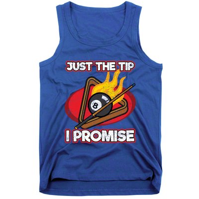 Billiards Player Just The Tip Promise Magic Shot Pool Cute Gift Tank Top