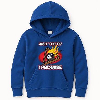 Billiards Player Just The Tip Promise Magic Shot Pool Cute Gift Kids Hoodie