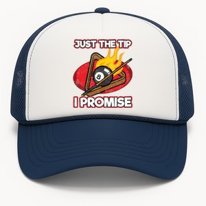 Billiards Player Just The Tip Promise Magic Shot Pool Cute Gift Trucker Hat