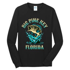 Big Pine Key Florida Fishing Design Tall Long Sleeve T-Shirt