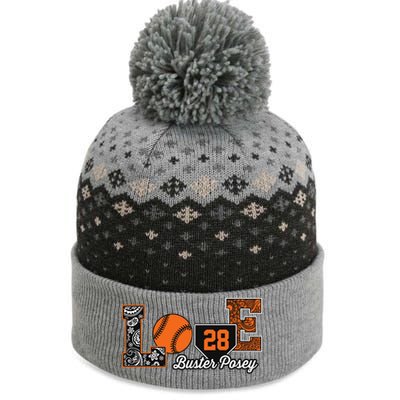 Buster Posey Love My Player Meaningful Gift Meaningful Gift Apparel The Baniff Cuffed Pom Beanie