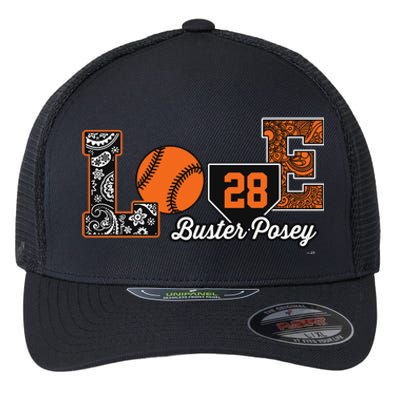 Buster Posey Love My Player Meaningful Gift Meaningful Gift Apparel Flexfit Unipanel Trucker Cap