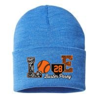 Buster Posey Love My Player Meaningful Gift Meaningful Gift Apparel Sustainable Knit Beanie