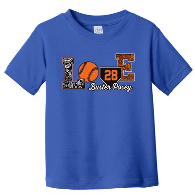 Buster Posey Love My Player Meaningful Gift Meaningful Gift Apparel Toddler T-Shirt