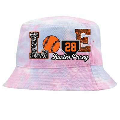 Buster Posey Love My Player Meaningful Gift Meaningful Gift Apparel Tie-Dyed Bucket Hat