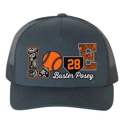 Buster Posey Love My Player Meaningful Gift Meaningful Gift Apparel Yupoong Adult 5-Panel Trucker Hat