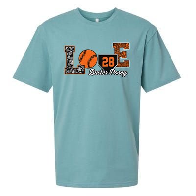 Buster Posey Love My Player Meaningful Gift Meaningful Gift Apparel Sueded Cloud Jersey T-Shirt