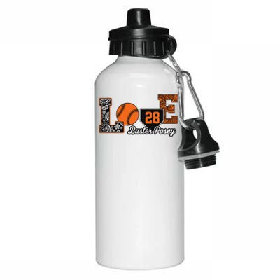 Buster Posey Love My Player Meaningful Gift Meaningful Gift Apparel Aluminum Water Bottle