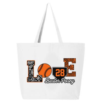 Buster Posey Love My Player Meaningful Gift Meaningful Gift Apparel 25L Jumbo Tote