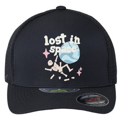 Broken Planet Lost In Space Flexfit Unipanel Trucker Cap