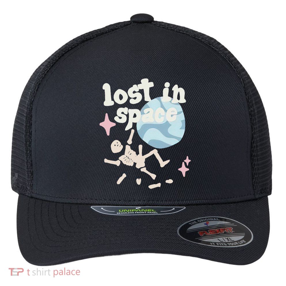 Broken Planet Lost In Space Flexfit Unipanel Trucker Cap