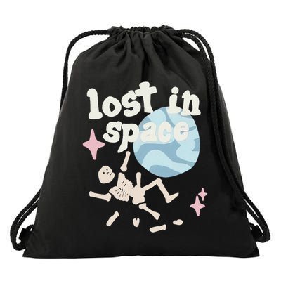 Broken Planet Lost In Space Drawstring Bag