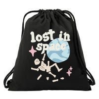 Broken Planet Lost In Space Drawstring Bag
