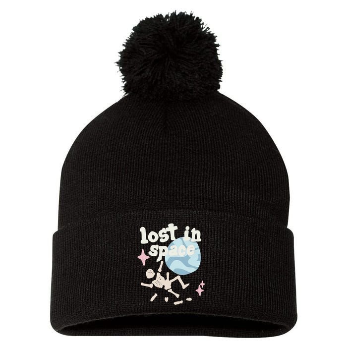 Broken Planet Lost In Space Pom Pom 12in Knit Beanie