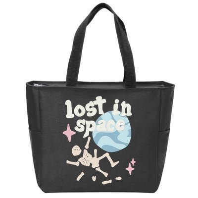 Broken Planet Lost In Space Zip Tote Bag