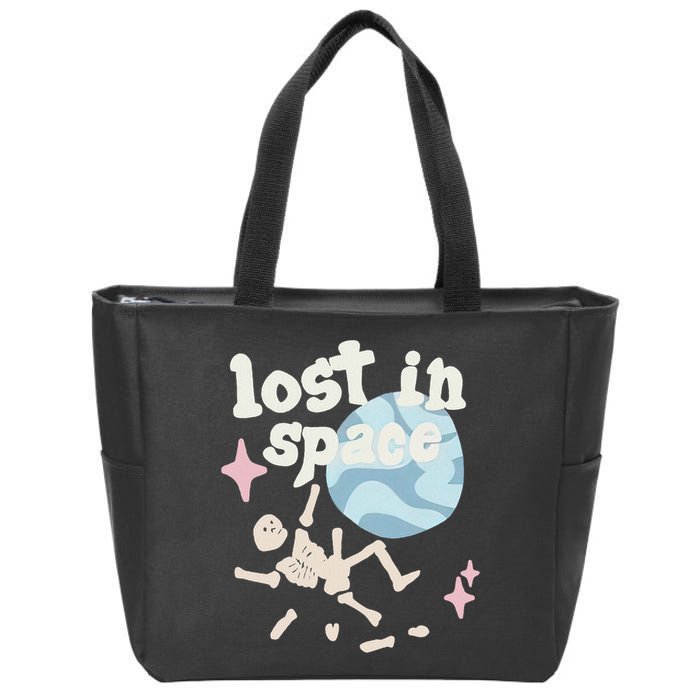 Broken Planet Lost In Space Zip Tote Bag