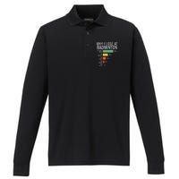 Badminton Player Lover Funny Why I Lose At Badminton Performance Long Sleeve Polo