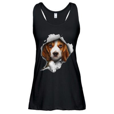 Beagle Puppy Lover Beagle Tee Beagle dog Ladies Essential Flowy Tank