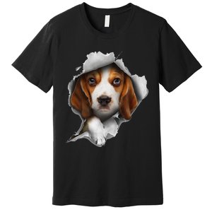 Beagle Puppy Lover Beagle Tee Beagle dog Premium T-Shirt